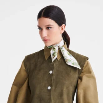 Forêt Longchamp Écharpe en soie 50