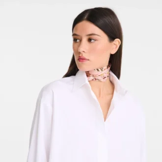Forêt Longchamp Écharpe en soie 50