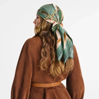 Foulard en soie A toute Allure 90