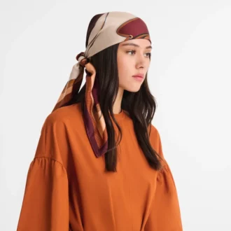 Foulard en soie A toute Allure 90