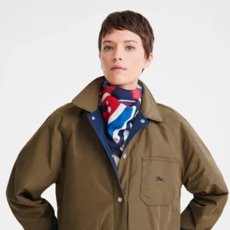 Foulard en soie Equestrian Tower 70