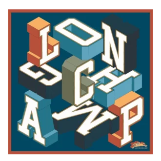 Foulard en soie Longchamp University 70 Foulard en soie Longchamp University 70