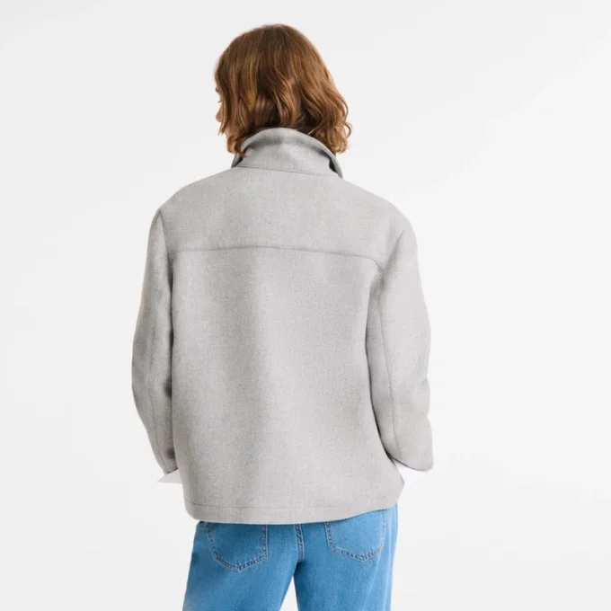 Gris – Veste en flanelle Gris – Veste en flanelle