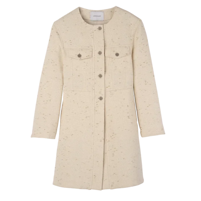 Ivoire – Manteau en tweed Ivoire – Manteau en tweed