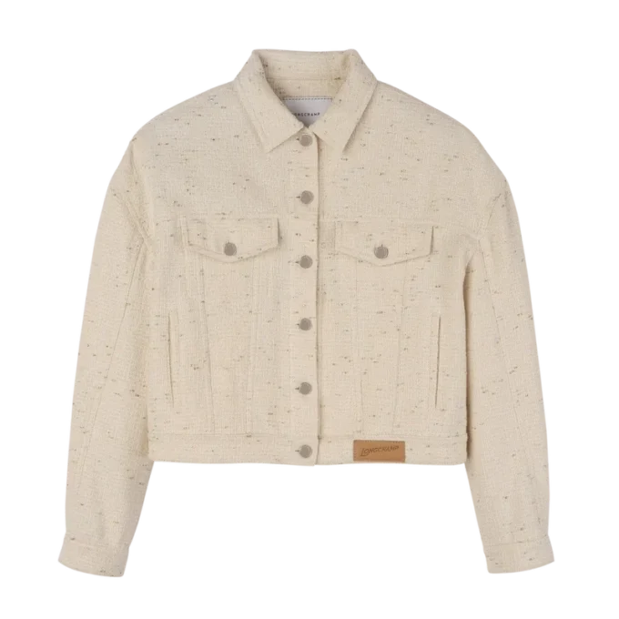 Ivoire – Veste en tweed