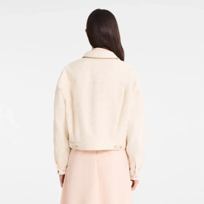 Ivoire – Veste en tweed