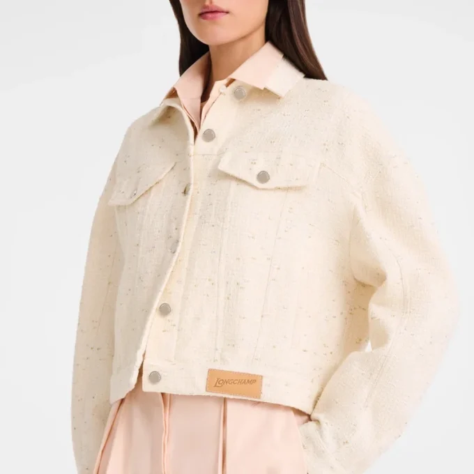 Ivoire – Veste en tweed