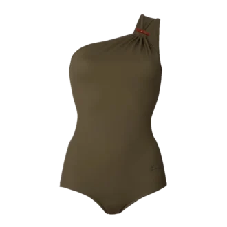 Kaki – Maillot de bain en jersey