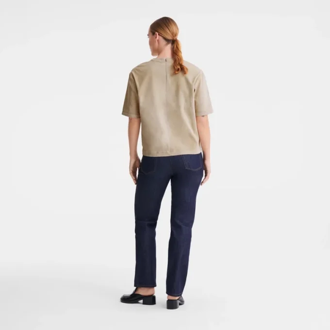 Lin – Cuir Haut court en cuir