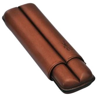 Marron – Étui à cigares en cuir Marron – Étui à cigares en cuir