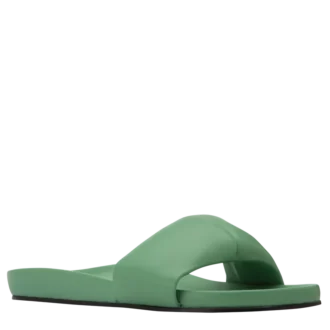 Menthe – Mules Roseau en cuir Menthe – Mules Roseau en cuir