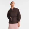 Mocha – Veste kimono en taffetas technique Mocha – Veste kimono en taffetas technique
