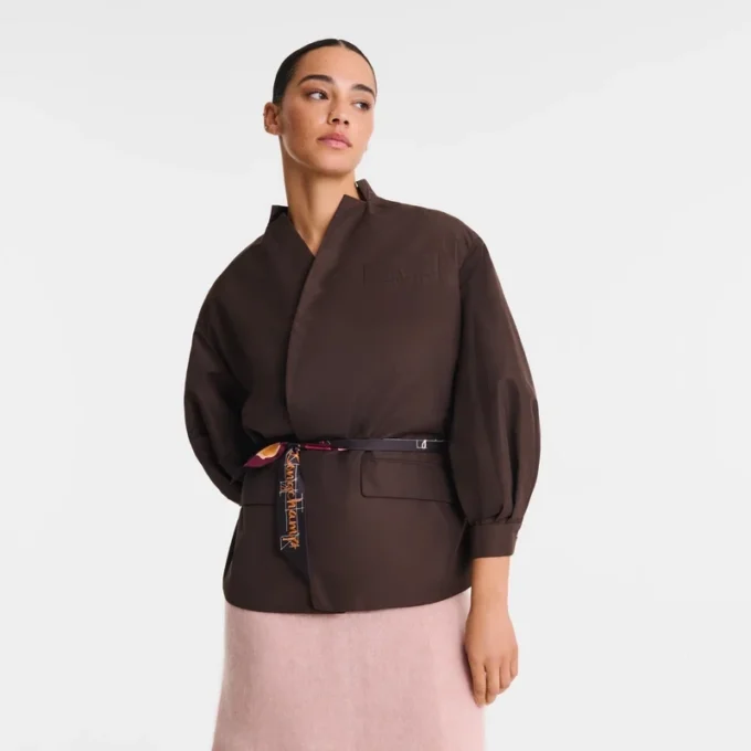 Mocha – Veste kimono en taffetas technique Mocha – Veste kimono en taffetas technique