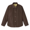 Moka/Pistache – Blouson matelassé en taffetas technique