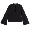 Noir – Chemise en popeline