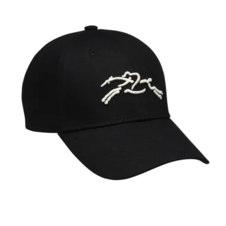 Noir – Coton biologique Casquette unie Noir – Coton biologique Casquette unie