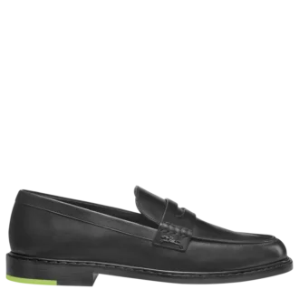 Noir – Mocassins en cuir Au Sultan
