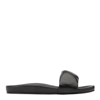 Noir – Mules Roseau en cuir