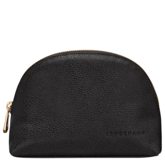 Noir – Pochette en cuir Le Foulonné