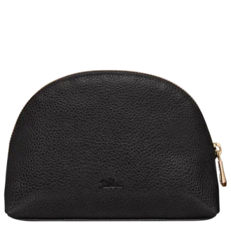 Noir – Pochette en cuir Le Foulonné