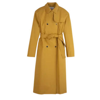 Nutmeg – Trench-coat en toile technique déperlante Nutmeg – Trench-coat en toile technique déperlante