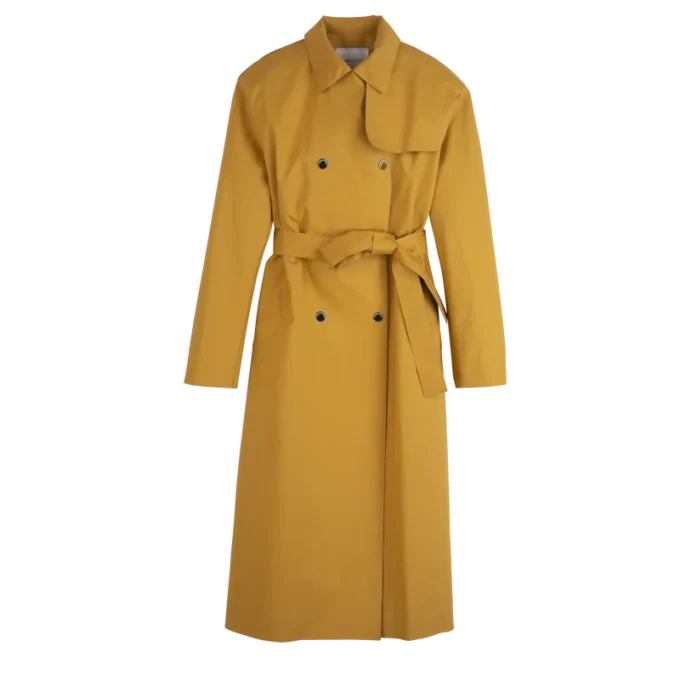 Nutmeg – Trench-coat en toile technique déperlante Nutmeg – Trench-coat en toile technique déperlante
