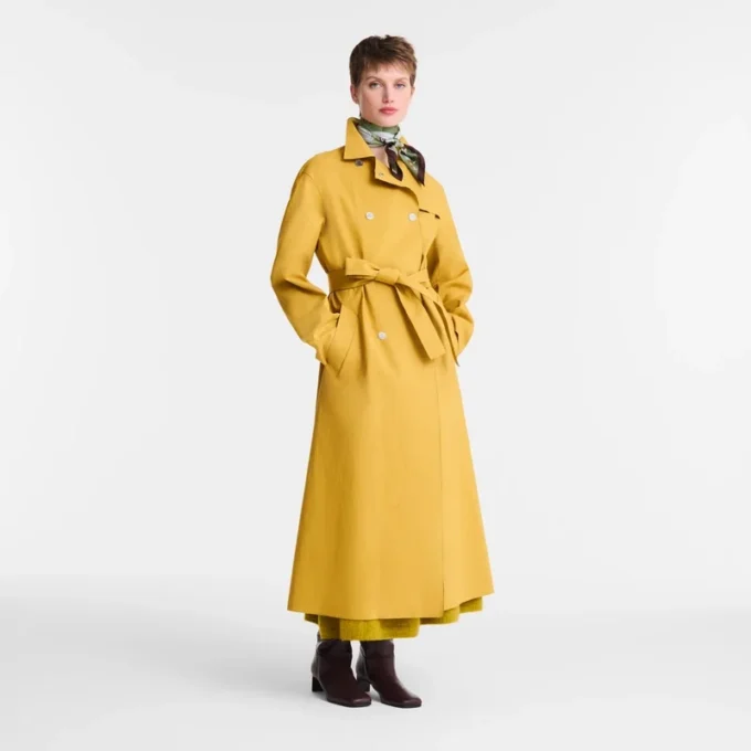 Nutmeg – Trench-coat en toile technique déperlante Nutmeg – Trench-coat en toile technique déperlante
