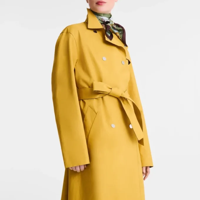 Nutmeg – Trench-coat en toile technique déperlante Nutmeg – Trench-coat en toile technique déperlante