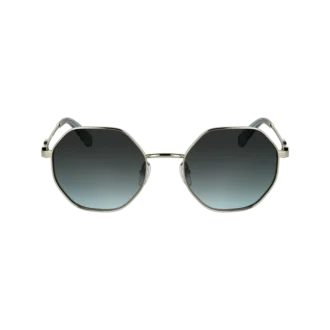 Or/Bleu – Lunettes de soleil en métal Or/Bleu – Lunettes de soleil en métal