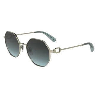 Or/Bleu – Lunettes de soleil en métal Or/Bleu – Lunettes de soleil en métal