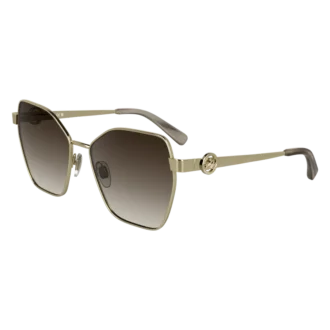 Or/Marron – Lunettes de soleil en métal Or/Marron – Lunettes de soleil en métal