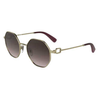 Or/Marron rose – Lunettes de soleil en métal Or/Marron rose – Lunettes de soleil en métal