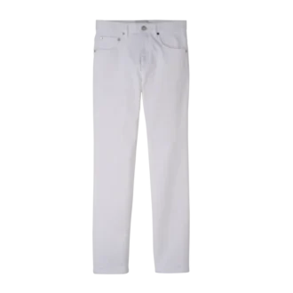 Pantalon en gabardine blanc