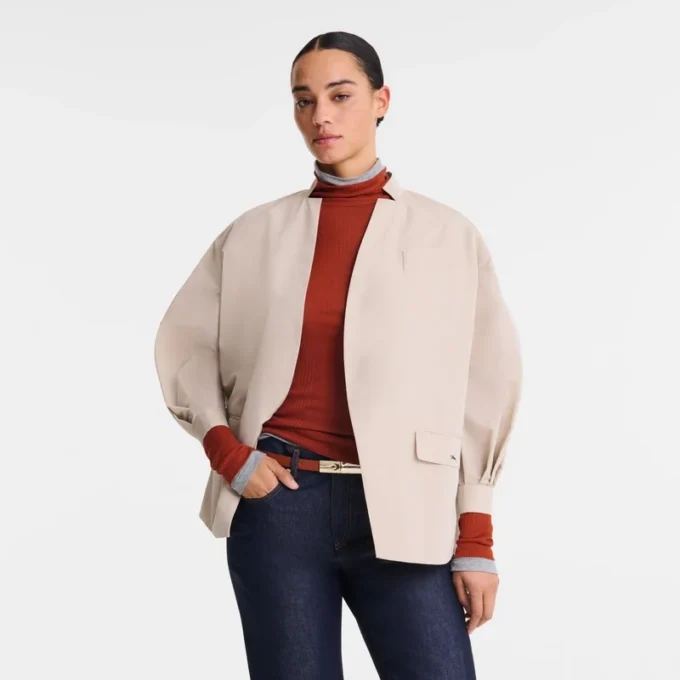 Papier – Taffetas technique Veste kimono