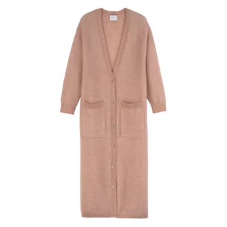 Pink Tea – Cardigan en maille