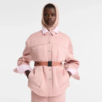 Pink Tea – Ceinture femme en toile