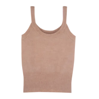 Pink Tea – Débardeur en maille