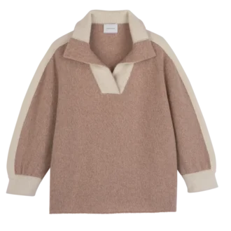 Pink Tea – Pull en maille