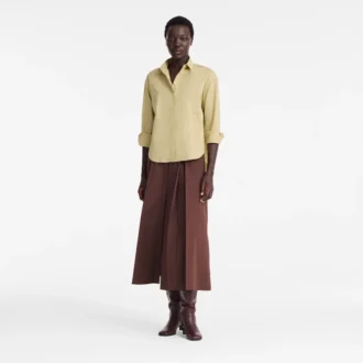 Pistache – Chemise en popeline