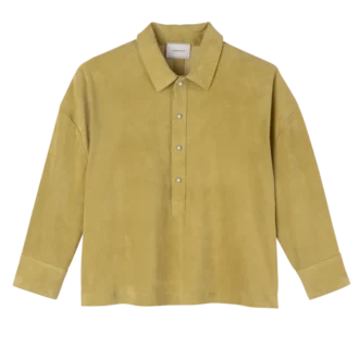 Pistache – Polo en cuir Pistache – Polo en cuir