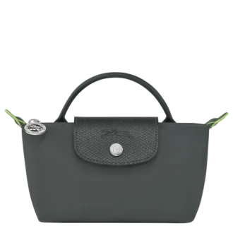 Pochette Le Pliage verte avec poignée