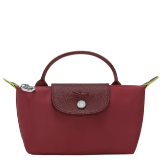 Pochette Le Pliage verte avec poignée