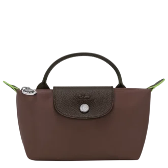 Pochette Le Pliage verte avec poignée