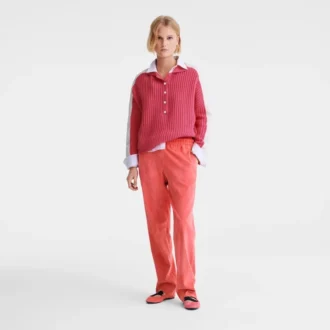 Pull à col polo