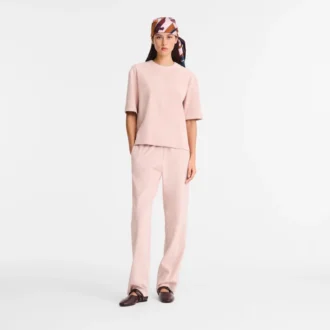 Rose – Haut court en cuir