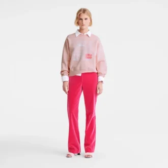 Rose – Pantalon en velours
