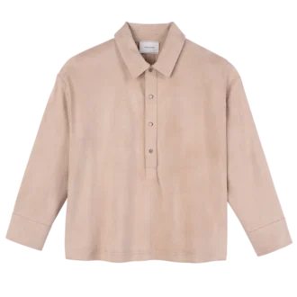 Rose – Polo en cuir Rose – Polo en cuir