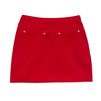 Rouge – Jupe en satin Techno Rouge – Jupe en satin Techno
