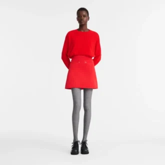 Rouge – Jupe en satin Techno Rouge – Jupe en satin Techno