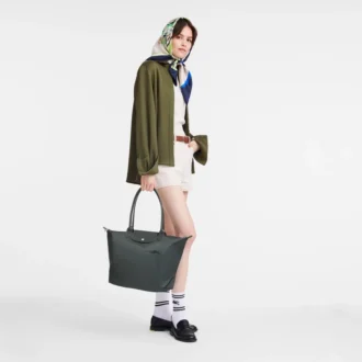 Sac cabas Le Pliage Green L